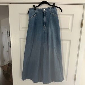 Anthropologie Pilcro denim culotte jeans 30T